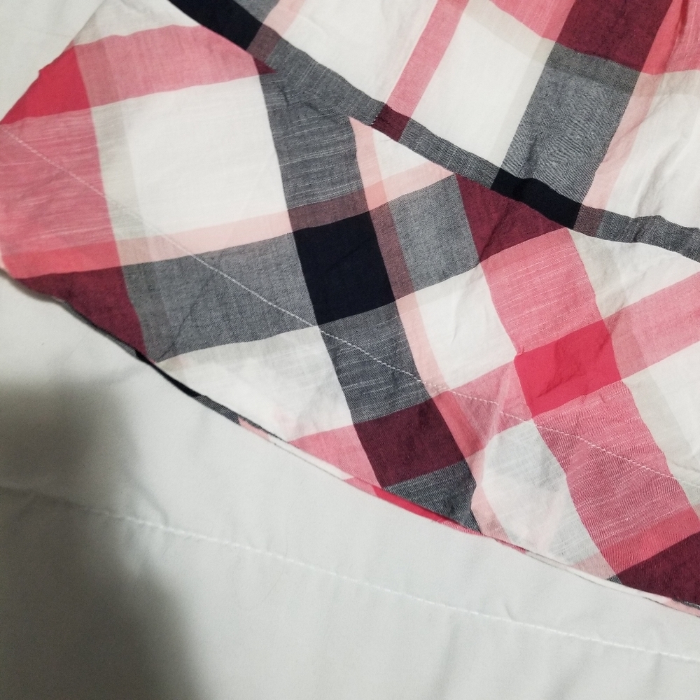 Joe Fresh Pink,Gray,Black And White Patterned Skirt Size Small - Picture 11 of 12
